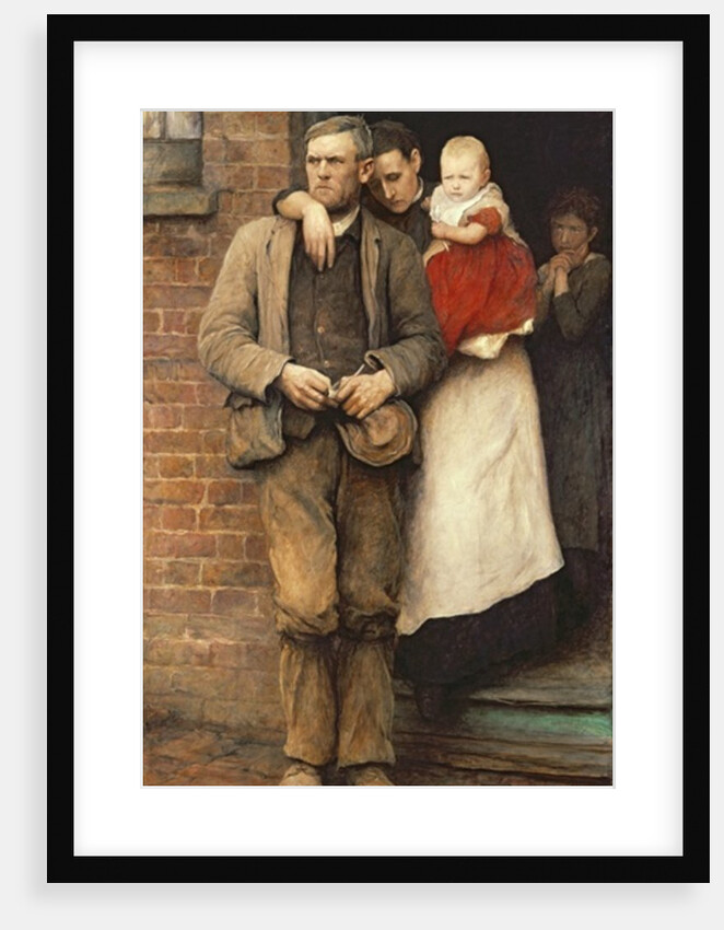 On Strike, c.1891 by Hubert von Herkomer