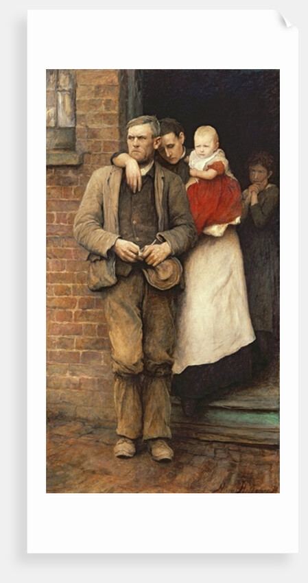 On Strike, c.1891 by Hubert von Herkomer