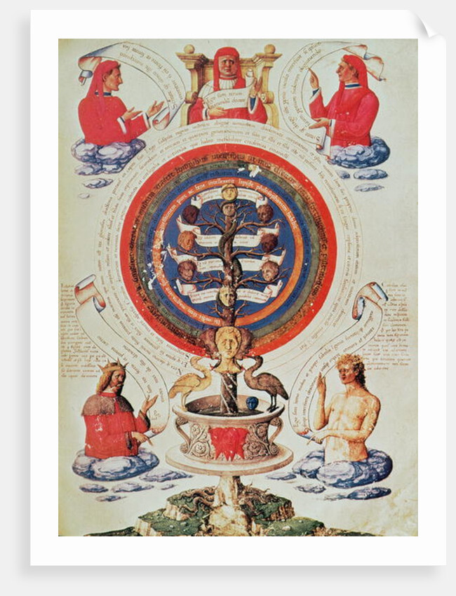 Illustration showing the Hermetic Philosophy of Nature by Anonymous