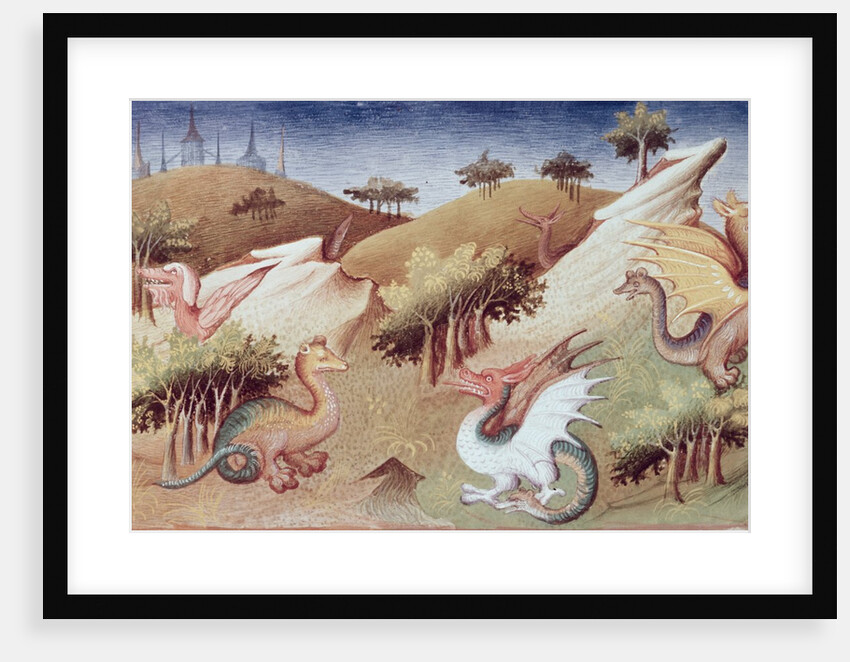 Dragons and other beasts, c.1410-12 by Boucicaut Master