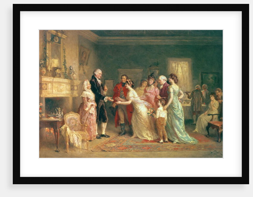 Washington's Birthday, 1798 by Jean Leon Gerome Ferris