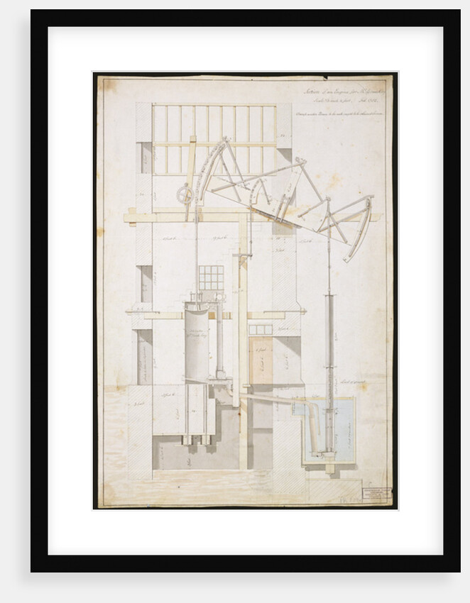 PF 550 Section of an engine for Mr. Crouchley, 1783 by Anonymous