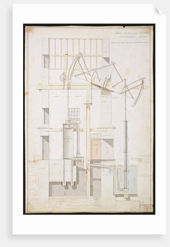 PF 550 Section of an engine for Mr. Crouchley, 1783 by Anonymous