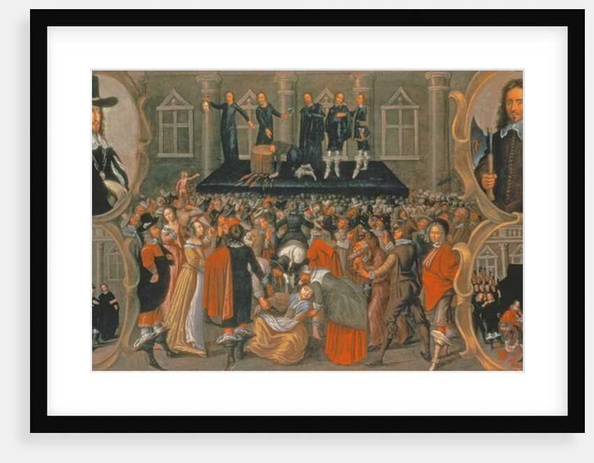 An Eyewitness Representation of the Execution of King Charles I in 1649 by John Weesop