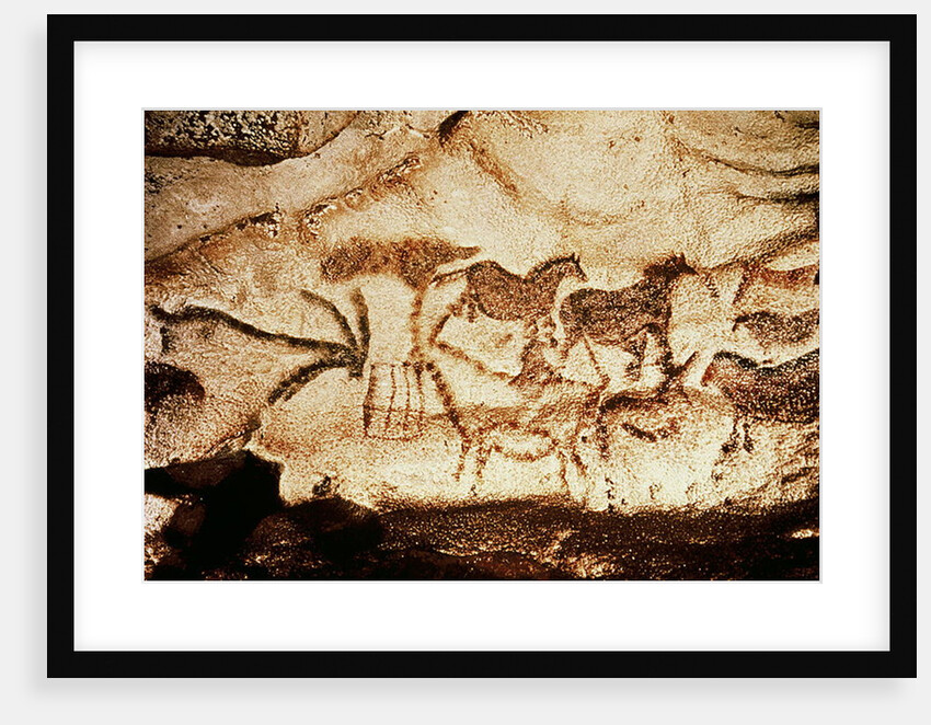 Horses and deer from the Caves at Altamira, c.15000 BC by Prehistoric Prehistoric