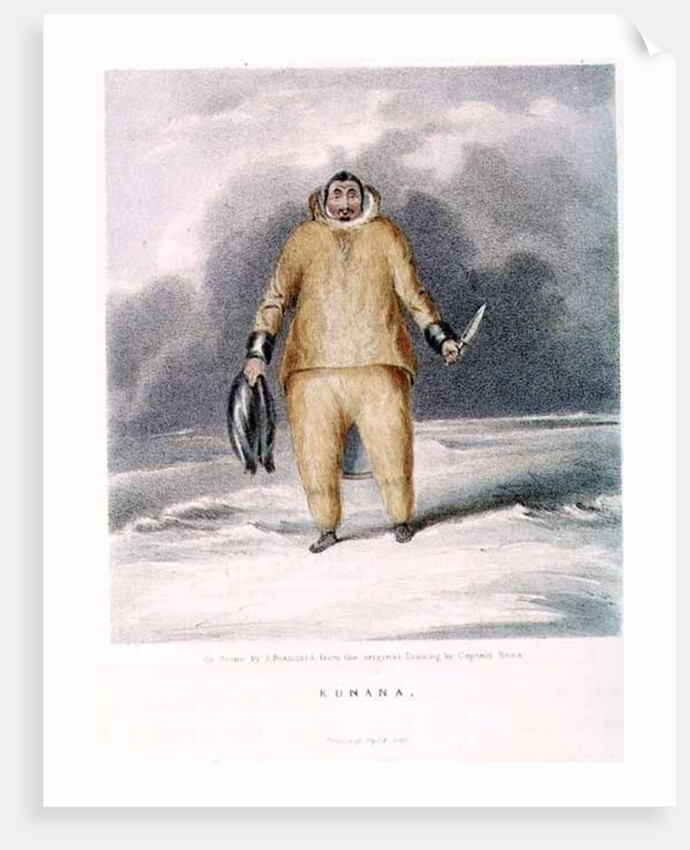 Kunana, an eskimo by John (after) Ross
