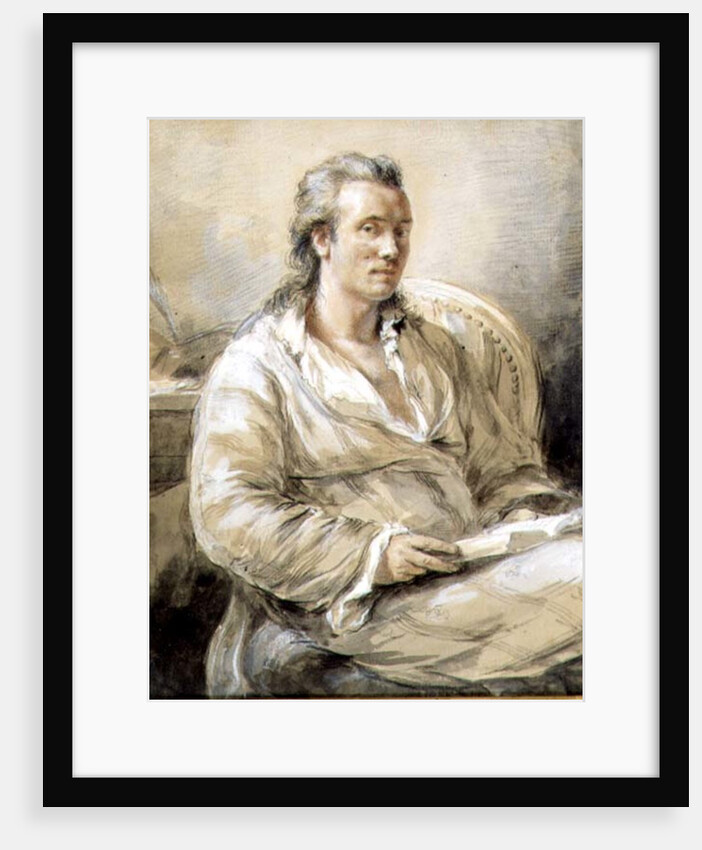 Self portrait by Marc Theodore Bourrit