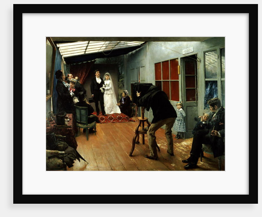 Wedding at the Photographer's, 1878-9 by Pascal Adolphe Jean Dagnan-Bouveret
