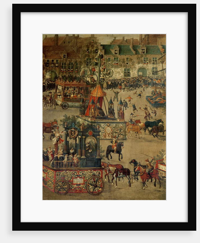The Ommeganck in Brussels on 31st May 1615 by Denys van Alsloot