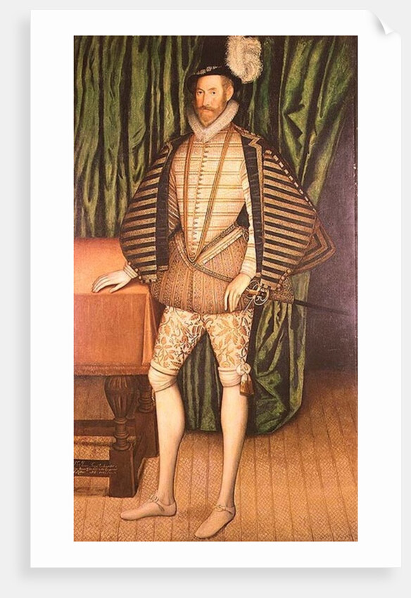 Portrait of Sir Jerome Bowes, ambassador to the Tzar of Russia, 1583 by English School