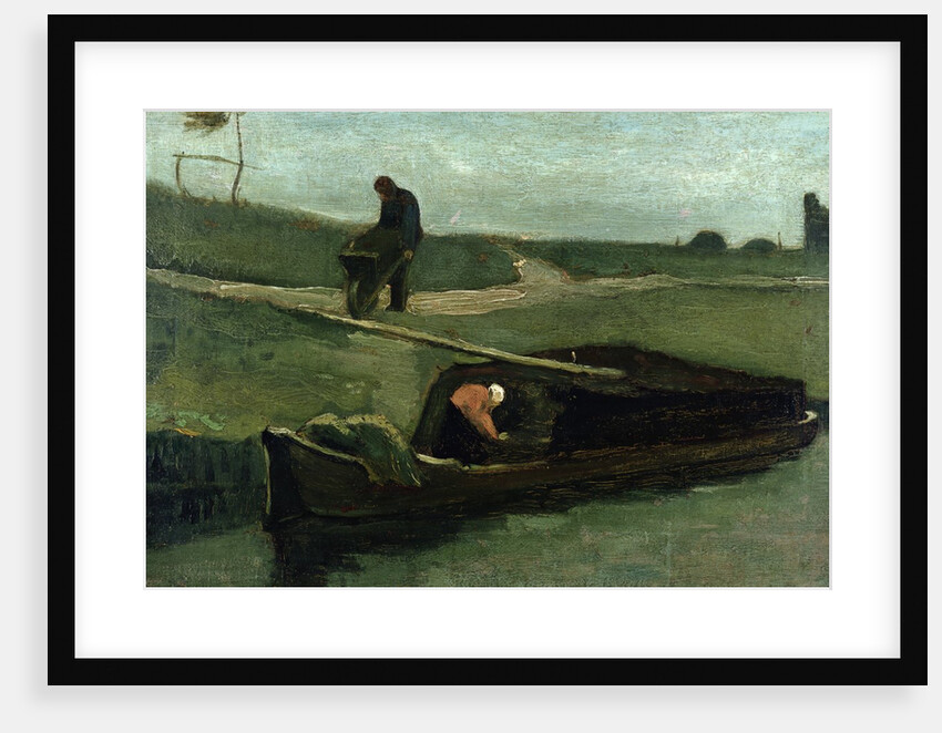 The Peat Boat, 1883 by Vincent van Gogh