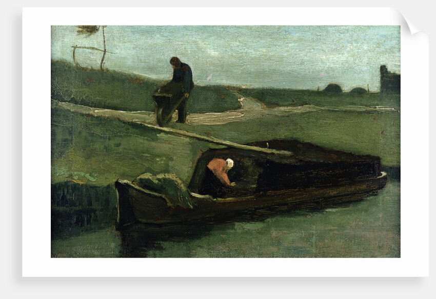 The Peat Boat, 1883 by Vincent van Gogh