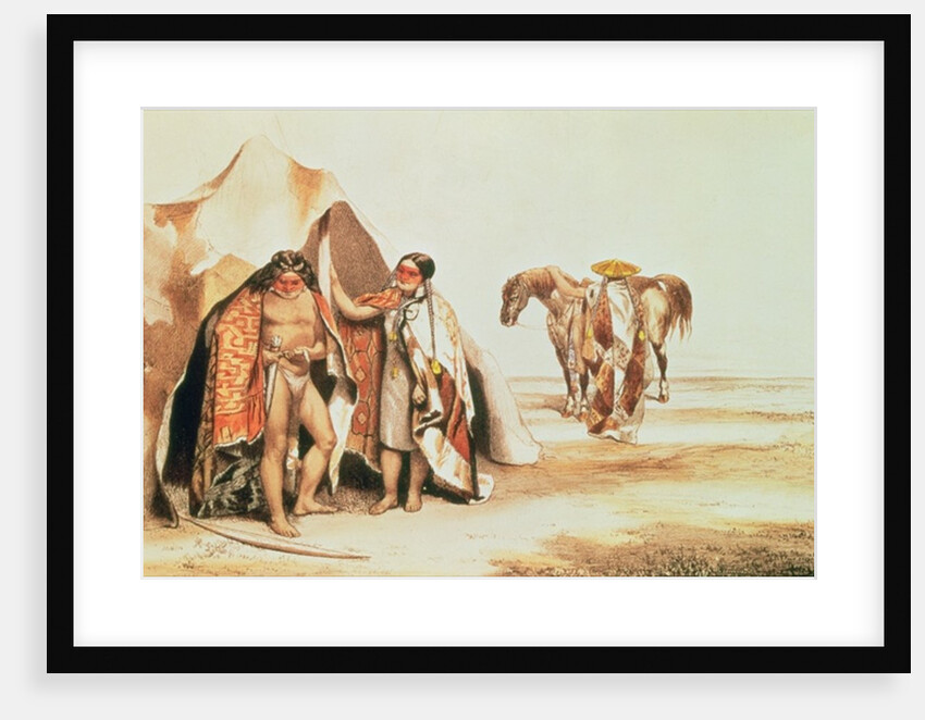 Patagonian Indians by A. & Lassalle E. D'Orbigny