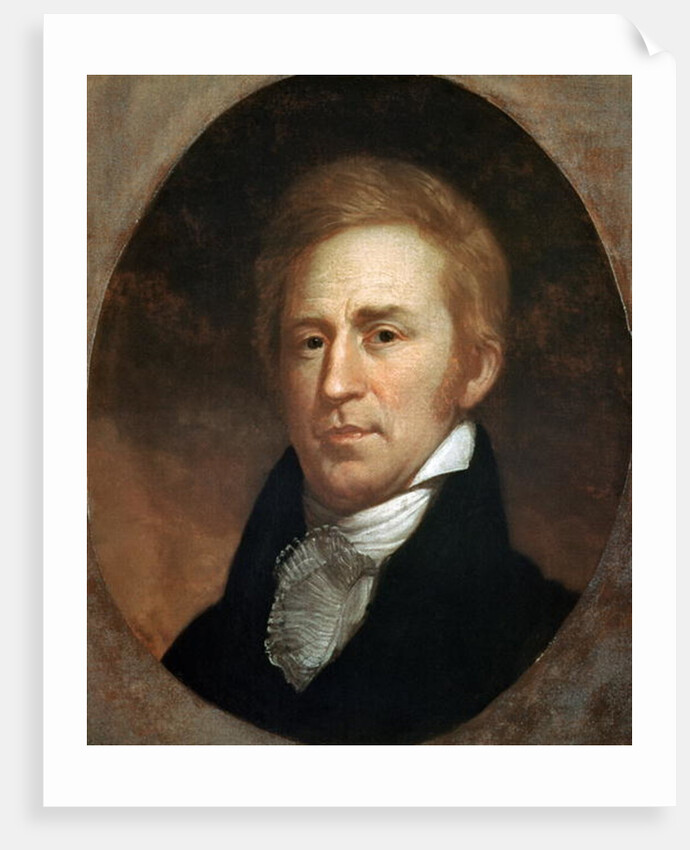 Portrait of William Clark, c.1807 by Charles Willson Peale