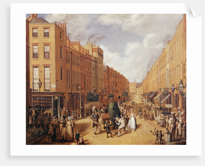 Upper Lisson Street near Paddington, c.1837 by English School