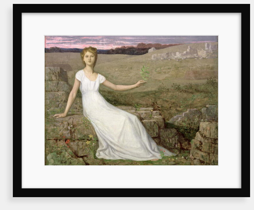 Hope, 1872 by Pierre Puvis de Chavannes