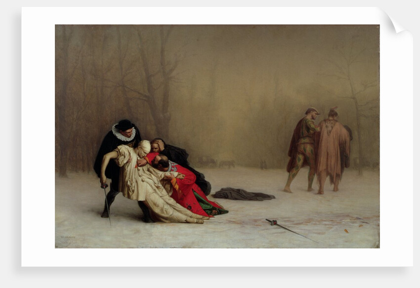 The Duel after the Masquerade, 1857-59 by Jean Leon Gerome