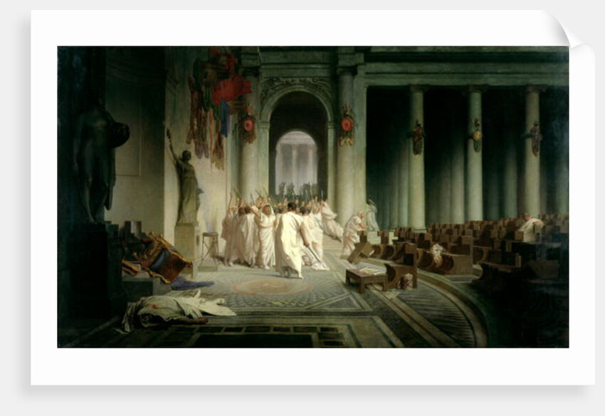 The Death of Caesar, 1867 by Jean Leon Gerome