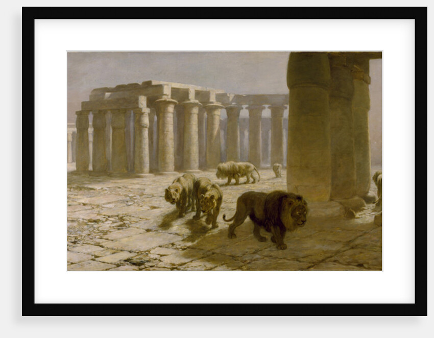 Syria, The Nightwatch, 1880 by Briton Riviere