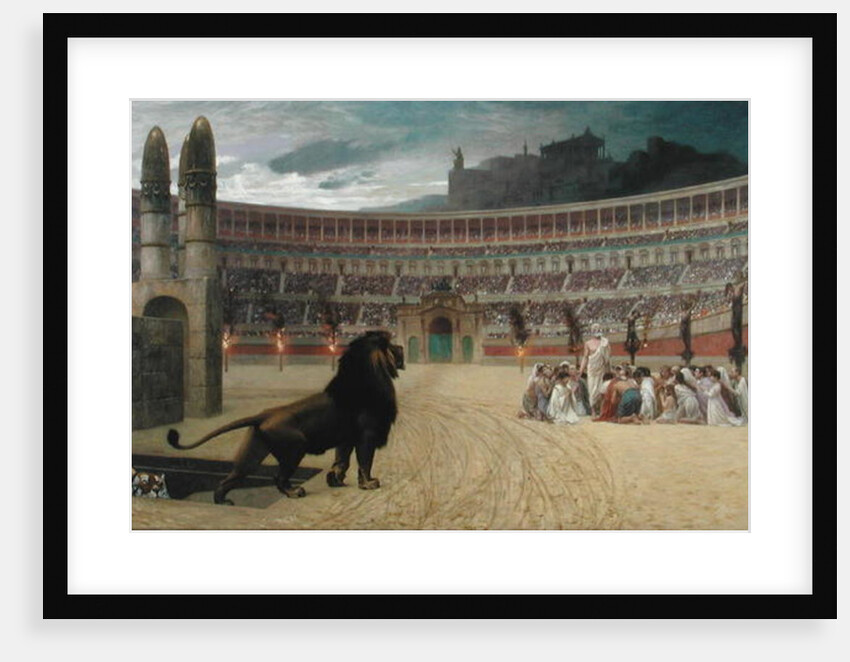 The Christian Martyr's Last Prayer, 1863-83 by Jean Leon Gerome