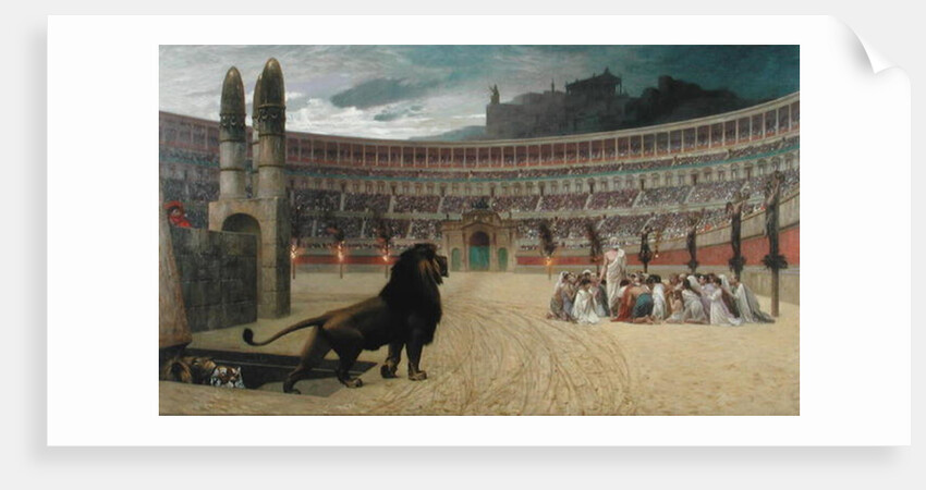 The Christian Martyr's Last Prayer, 1863-83 by Jean Leon Gerome