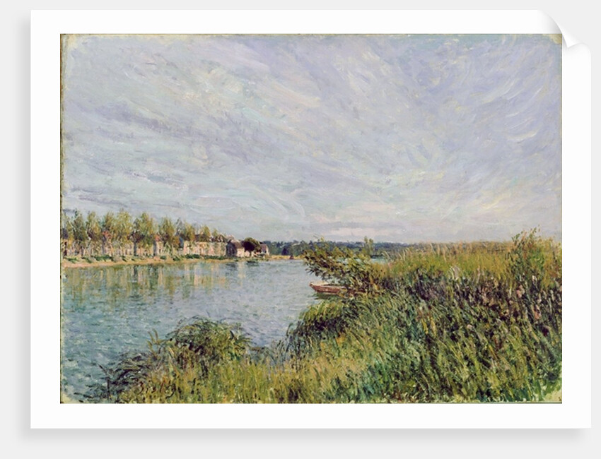 View of Saint-Mammes, c.1880 by Alfred Sisley