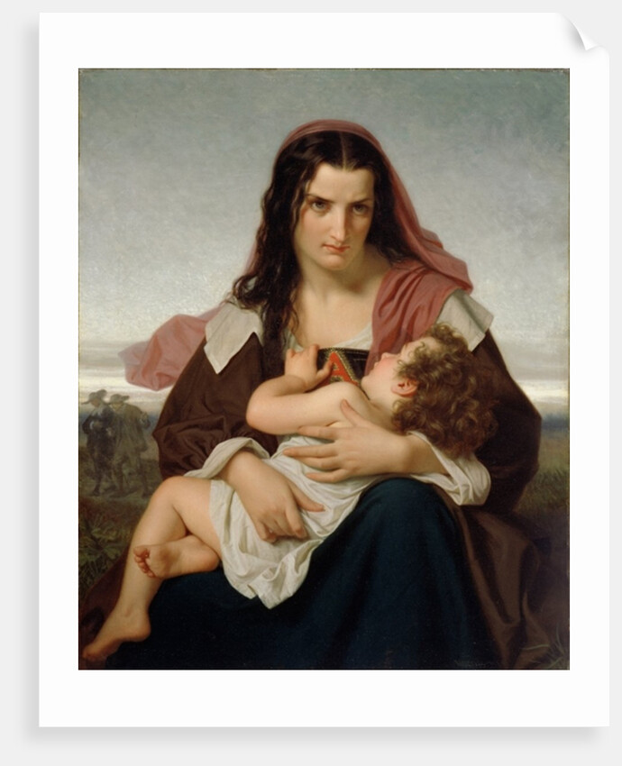 The Scarlet Letter, 1861 by Hugues Merle