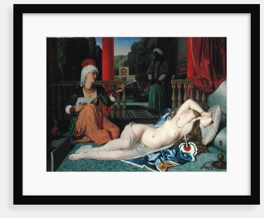 Odalisque with Slave, 1842 by Jean Auguste Dominique Ingres