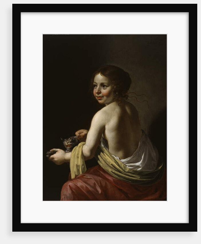 Girl Teasing a Cat, c.1630 by Jan van Bijlert or Bylert