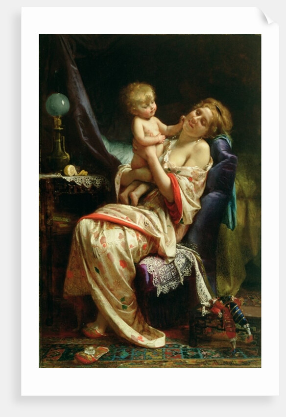 Maternity, 1873 by Leon Bazile Perrault