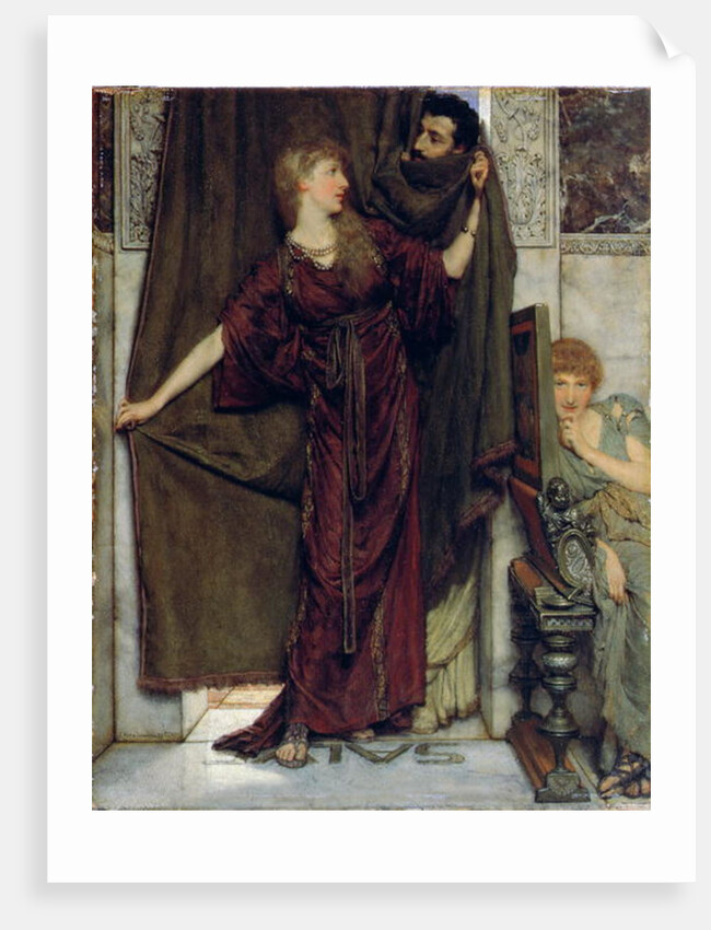 My Sister Is Not In, 1879 by Lawrence Alma-Tadema