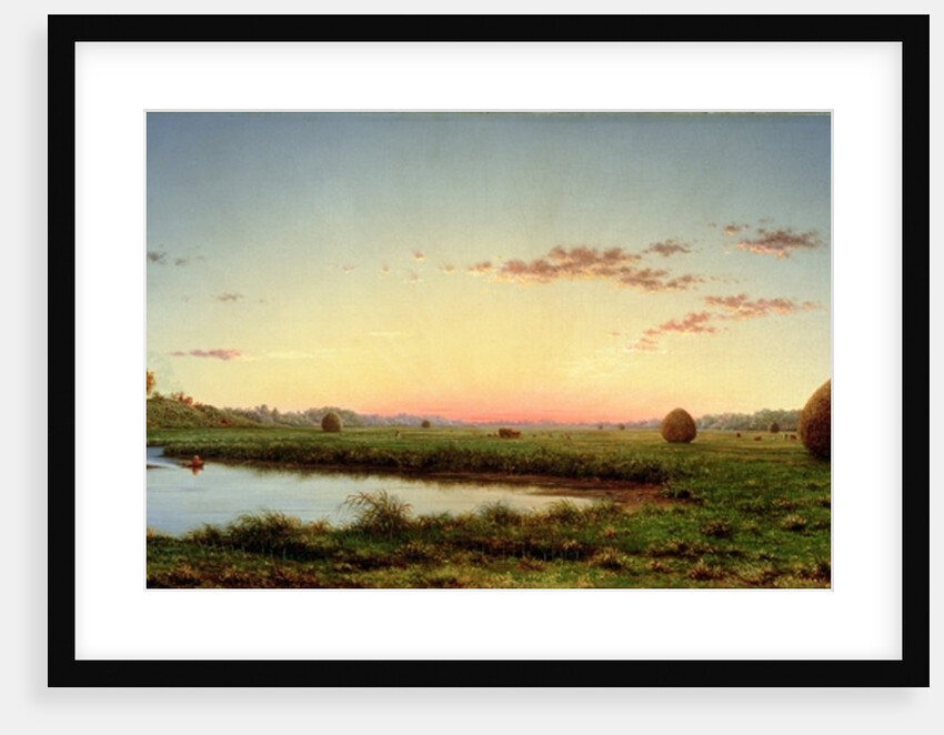 Haystacks on the Newburyport Marshes, 1862 by Martin Johnson Heade
