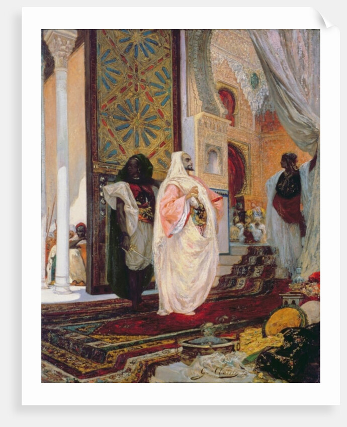 Entering the Harem, 1870s by Georges Clairin