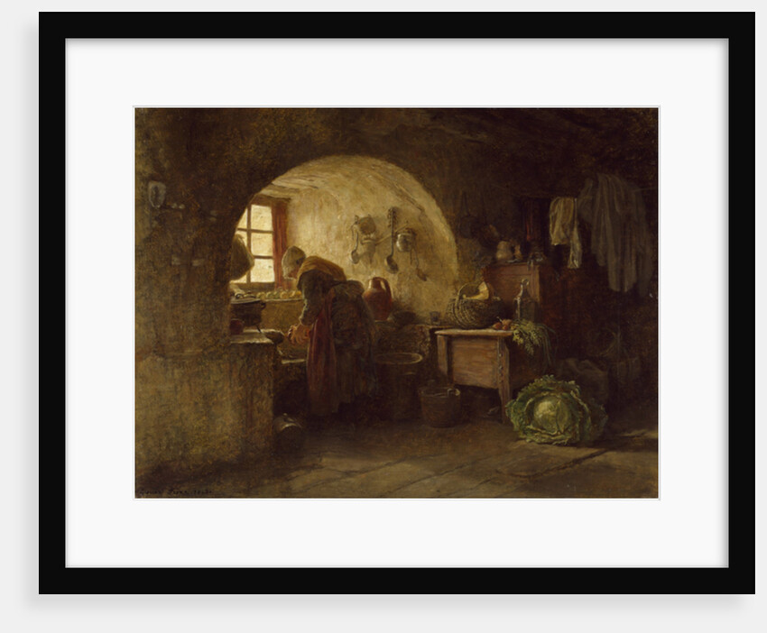 Preparing Dinner, 1858 by Pierre Edouard Frere