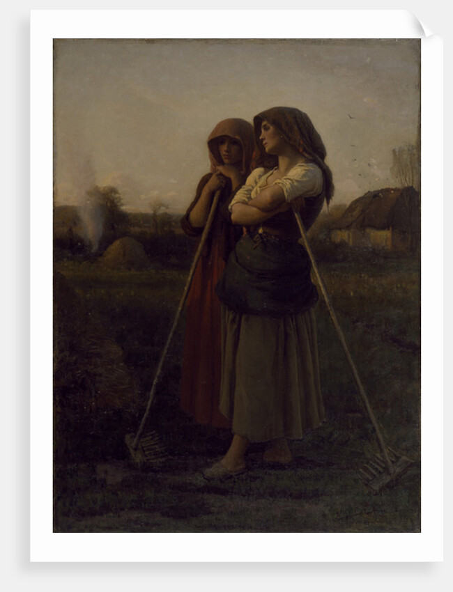 The Close of Day, 1865 by Jules Breton