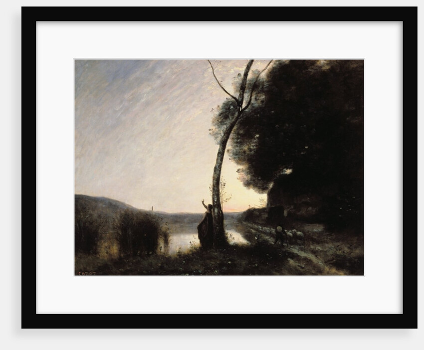 The Evening Star, 1864 by Jean Baptiste Camille Corot