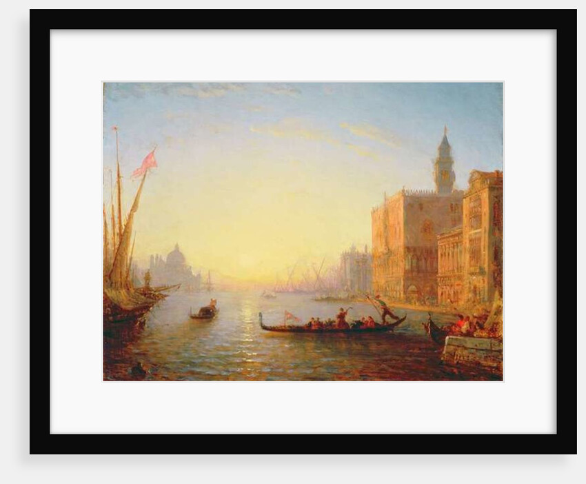 Venice, Evening by Felix Ziem