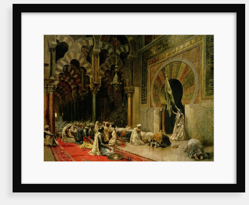 Interior of the Mosque at Cordoba, c.1880 by Edwin Lord Weeks