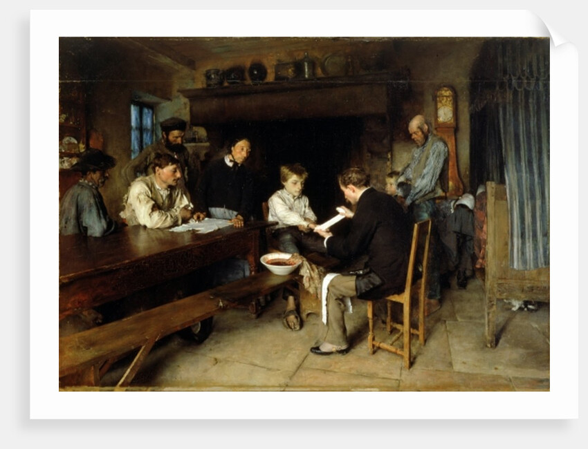 An Accident, 1879 by Pascal Adolphe Jean Dagnan-Bouveret