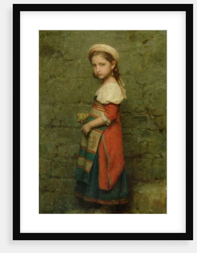 Italian Girl, 1863 by Charles Francois Jalabert