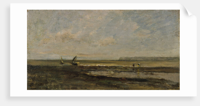 Beach Scene, c.1860 by Charles Francois Daubigny