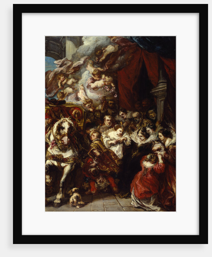 The Departure of Elisabeth of France for Spain, c.1848 by Louis Eugene Gabriel Isabey