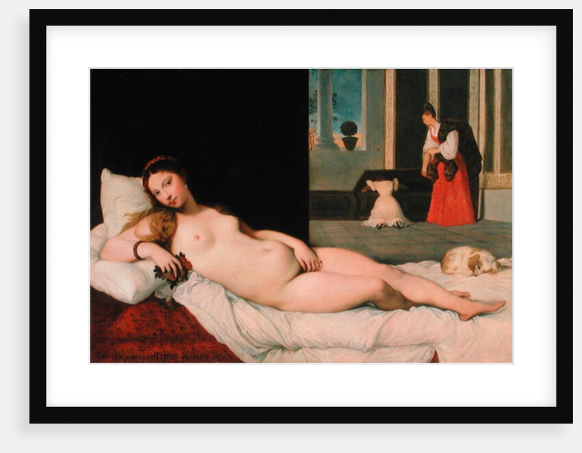 Reclining Venus, after Titian, 1822 by Jean Auguste Dominique Ingres
