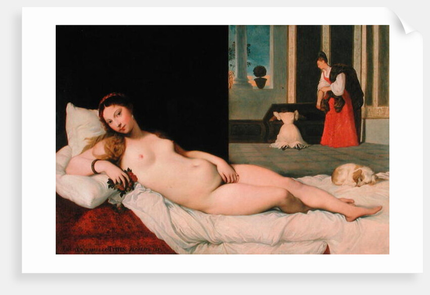 Reclining Venus, after Titian, 1822 by Jean Auguste Dominique Ingres