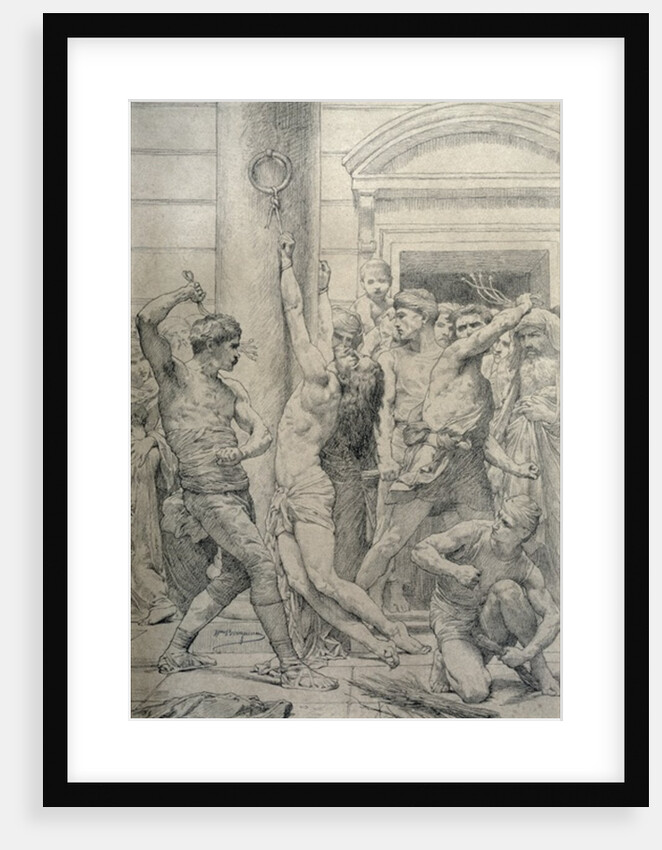 The Flagellation of Christ, c.1881 by William-Adolphe Bouguereau