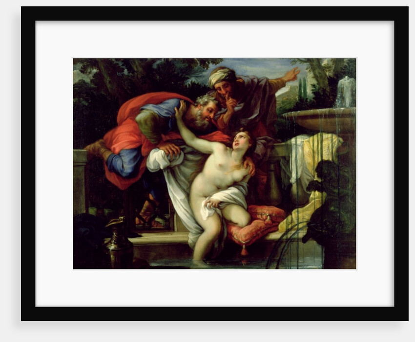 Susanna and The Elders by Giuseppe Bartolomeo Chiari