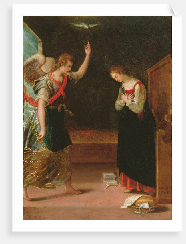 Annunciation by Lavinia Fontana