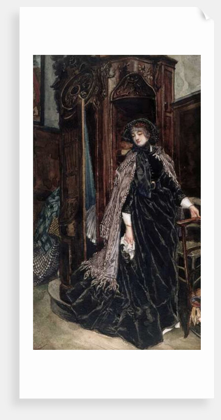 The Confessional, 1867 by James Jacques Joseph Tissot