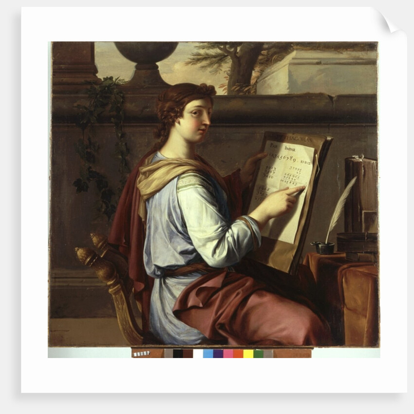 Allegory of Arithmetic, 1650 by Laurent de La Hyre