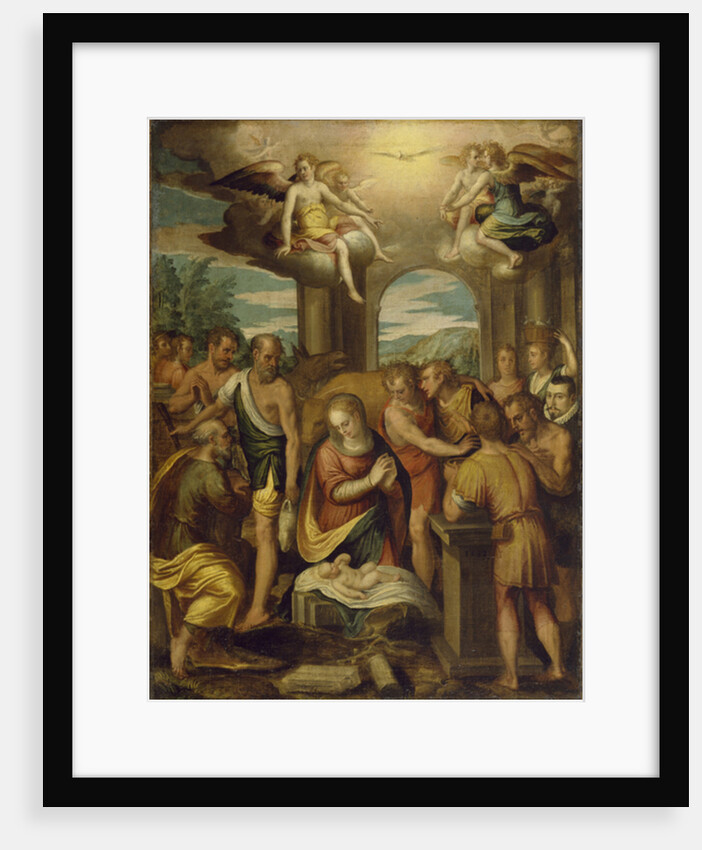 Adoration of the Shepherds, 1582 by Bernardo Castello